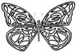 butterfly in knotwork