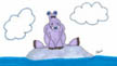 thumbnail of Hippo sitting