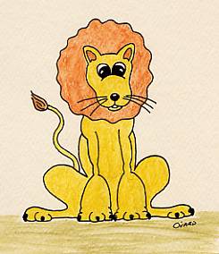 thumbnail of Lion sitting
